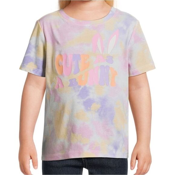 Nwt Short Sleeve Cotton Blended Unisex Girl's Boy's Easter T Shirt Bundle of two - Picture 8 of 9